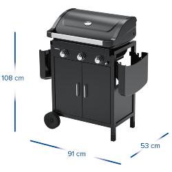 BARBECUE GAZ COMPACT 3 L PLUS 2 EN 1