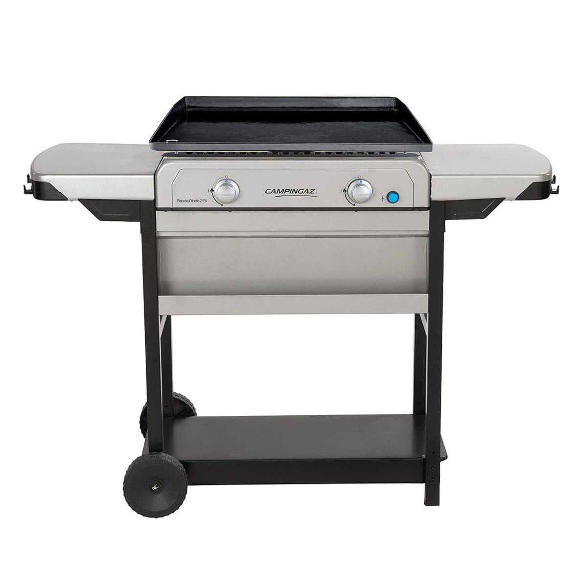 PLANCHA GAZ SUR CHARIOT OTHELLO 2 EX