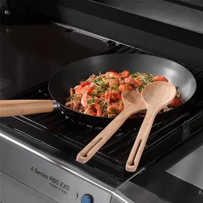 Wok en Acier Carbone pour la cuisson