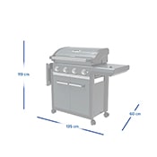 BARBECUE GAZ PREMIUM 4 S