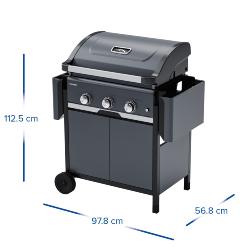 BARBECUE GAZ SELECT 3 LX PLUS