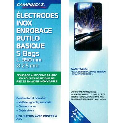 ELECTRODE INOX D2,5 5 Bag