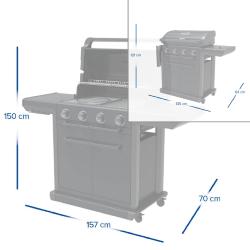 BARBECUE GAZ ONYX 4 S