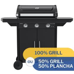 BARBECUE GAZ COMPACT 3 LX PLUS 2 EN 1