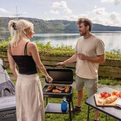 BARBECUE GAZ TOUR & GRILL SUR PIEDS