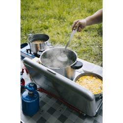 RECHAUD 2 FEUX CAMPING KITCHEN (TUYAU ET DETENTEUR CV470)   