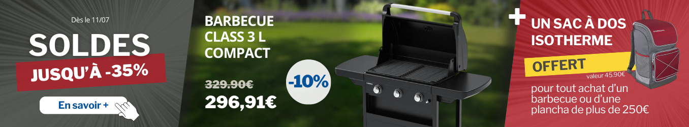 Barbecue  gaz 3 feux Campingaz