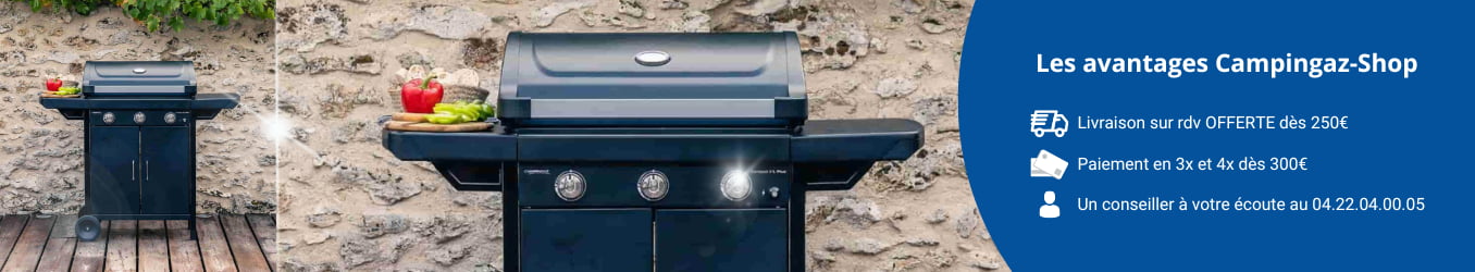 Barbecue  gaz 4 feux Premium 4 W de Campingaz