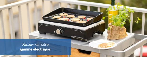 Gamme électrique plancha et barbecue Campingaz