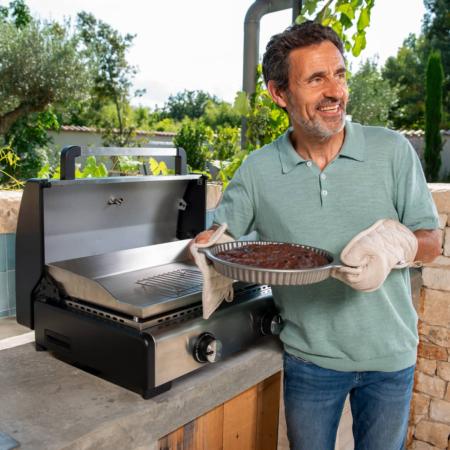 Plancha avec couvercle de cuisson Campingaz