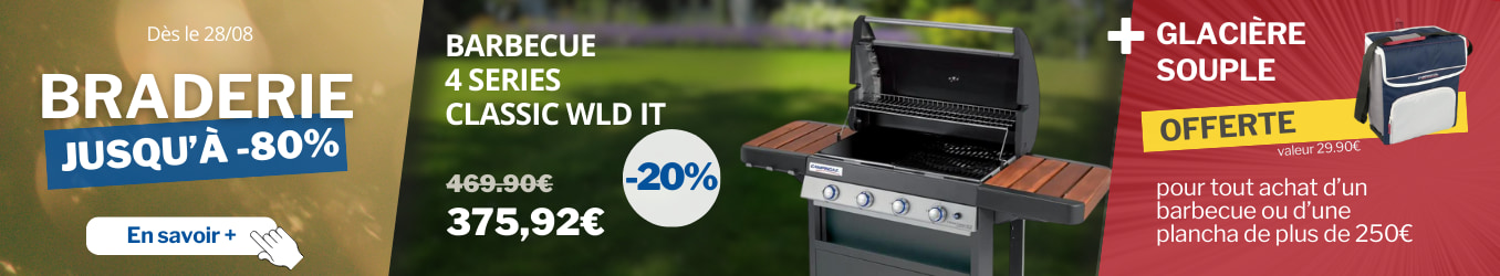 Barbecue  gaz 4 feux Campingaz