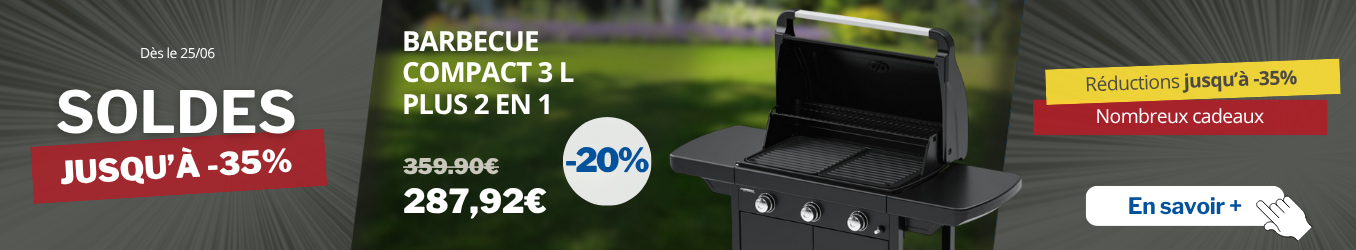 Barbecue  gaz 3 feux Campingaz
