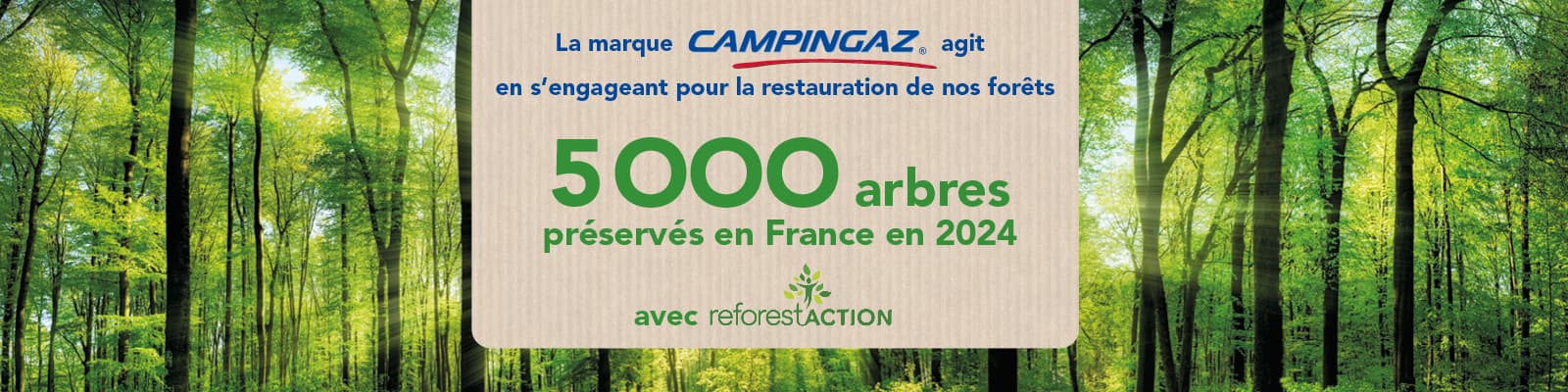 Reforestation Campingaz