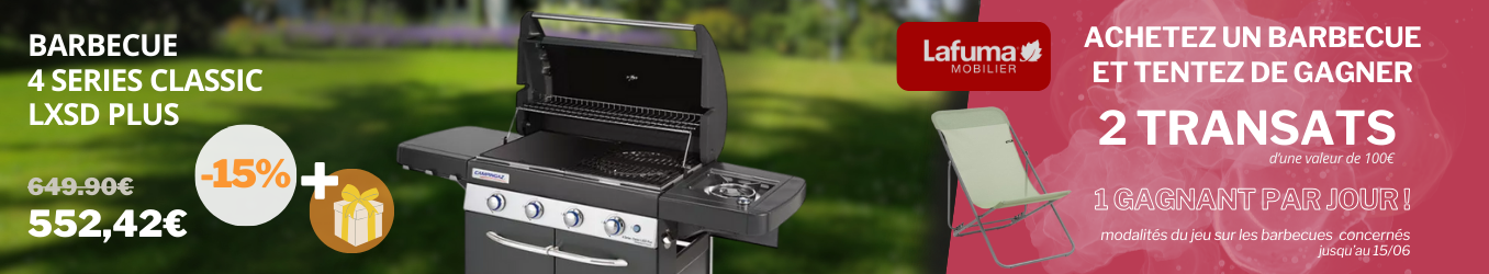 Barbecue  gaz 4 feux Campingaz