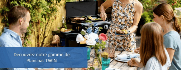 Gamme planchas Twin Campingaz