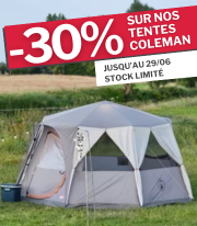 tentes camping coleman